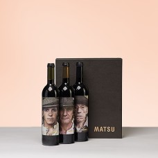 Caja regalo Trío de Vino Tinto Matsu Tinta de Toro