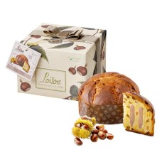 Panettone con castañas confitadas