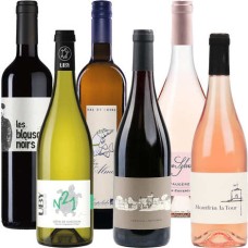 6 vinos ecológicos surtidos de Francia