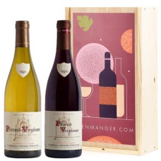 Estuche de regalo de 2 vinos de Bugundy "Escale Pernand-Vergelesses"