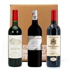 Caja 3 Vinos de Burdeos