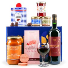 Cesta de regalo festiva