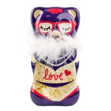 Little Marshmallow Bear in metal box "Oscar and Simone" (Oscar bow tie box 160g)