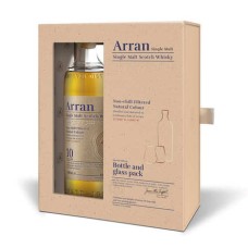 Caja Whisky Arran 10 años con 2 copas