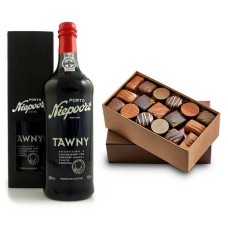 Porto Niepoort Oporto Tawny 20% y Surtido de Chocolates