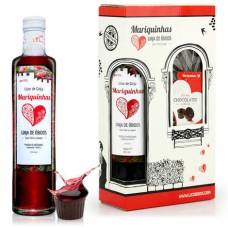 Ginja de Obidos con Copas de Chocolate - Licor de Cereza Agria de Portugal 18%