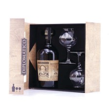 Ron Diplomatico seleccion de la familia - Caja 2 vasos