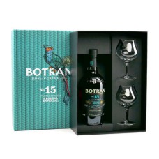 Botran 15 años - Ron de Guatemala - 40% con 2 copas