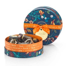 Caja redonda naranja - Colección Horizon