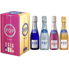Pop Champagne 4 botellas mixtas de 25cl