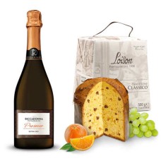 Panettone y Prosecco