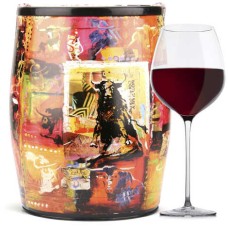 Puech Haut Le Benjamin en un Bib Art Vino Tinto - Marc Guyot