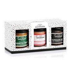 3 pastas de verduras surtidas