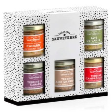 5 terrinas surtidas del suroeste de Francia