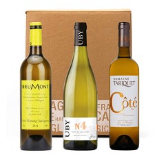 Caja de vinos blancos C´tes de Gascogne