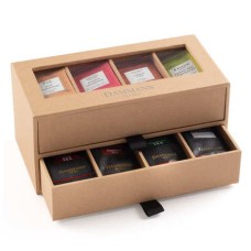 Caja de regalo artesanal "7/7" - 56 bolsitas de té Dammann Freres