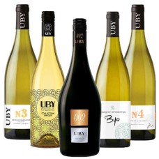 Discovery surtido 5 vinos blancos Domaine UBY