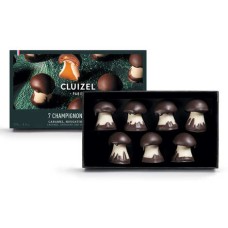 Champiñones con caramelo de chocolate de Cluizel