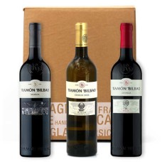 Caja descubrimiento con 3 vinos españoles