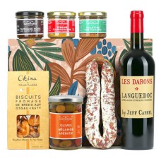Cesta de regalo gourmet para el día del padre