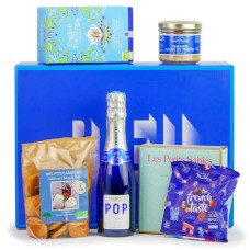 La hermosa caja azul