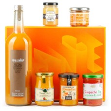 La preciosa caja naranja