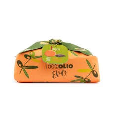 Barra de Panettone con aceite de oliva, naranja y chocolate