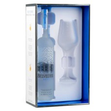 Belvedere Polish Vodka - Botella + 1 vaso Spritz Estuche