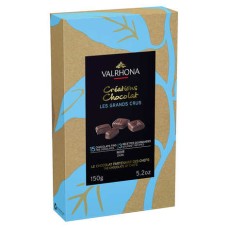 Estuche Regalo 15 Chocolate Fino Negro Valrhona