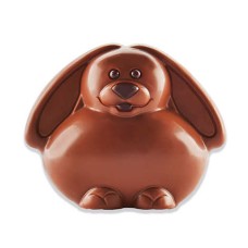 Conejito carnero de chocolate con leche