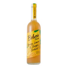 Jarabe de miel, limón y jengibre Belvoir (botella de 500 ml)