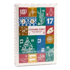 Calendario de Adviento de calissons y dulces de la Provenza por Leonard Parli