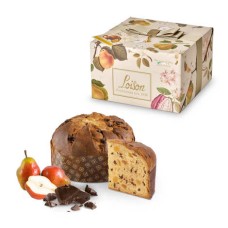 Panettone de chocolate y pera loison