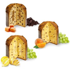 Surtido de 3 panettones Loison (clásico, caramelo de mantequilla salada y limón)