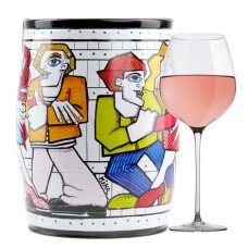 Bib'Art MiHa vino rosado Le Benjamin de Puech Haut
