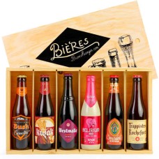 Set de regalo de cervezas belgas fuertes