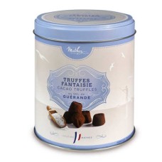 Trufas de Chocolate con Sal de Guérande - Caja Metálica