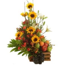 flores y frutas