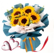Girasoles para San Valentín