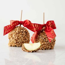 Manzanas de cacahuete con caramelo (2 unidades)