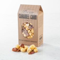 Caja de golosinas de palomitas de maíz con caramelo y nueces