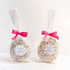 Dulces de arroz inflado con forma de huevo de Pascua