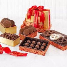 Torre de chocolate de 5 niveles