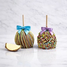 Manzanas de chocolate y caramelo de primavera (paquete de 2)