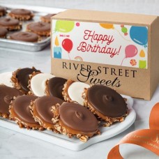 Caja de cumpleaños con garras de oso de chocolate surtidas