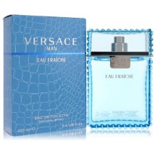 Colonia Versace Man (100 ml - Eau Fraiche Eau De Toilette Spray (Azul))
