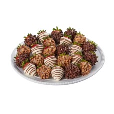 Fresas gourmet bañadas en chocolate - 24 unidades