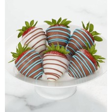 ¡Feliz Día del Padre! Fresas bañadas en chocolate (media docena)
