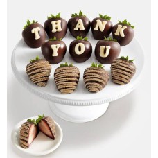 Gracias, fresas cubiertas de chocolate belga artesanal
