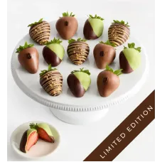 Fresas con chocolate belga - Cafetería (media docena)